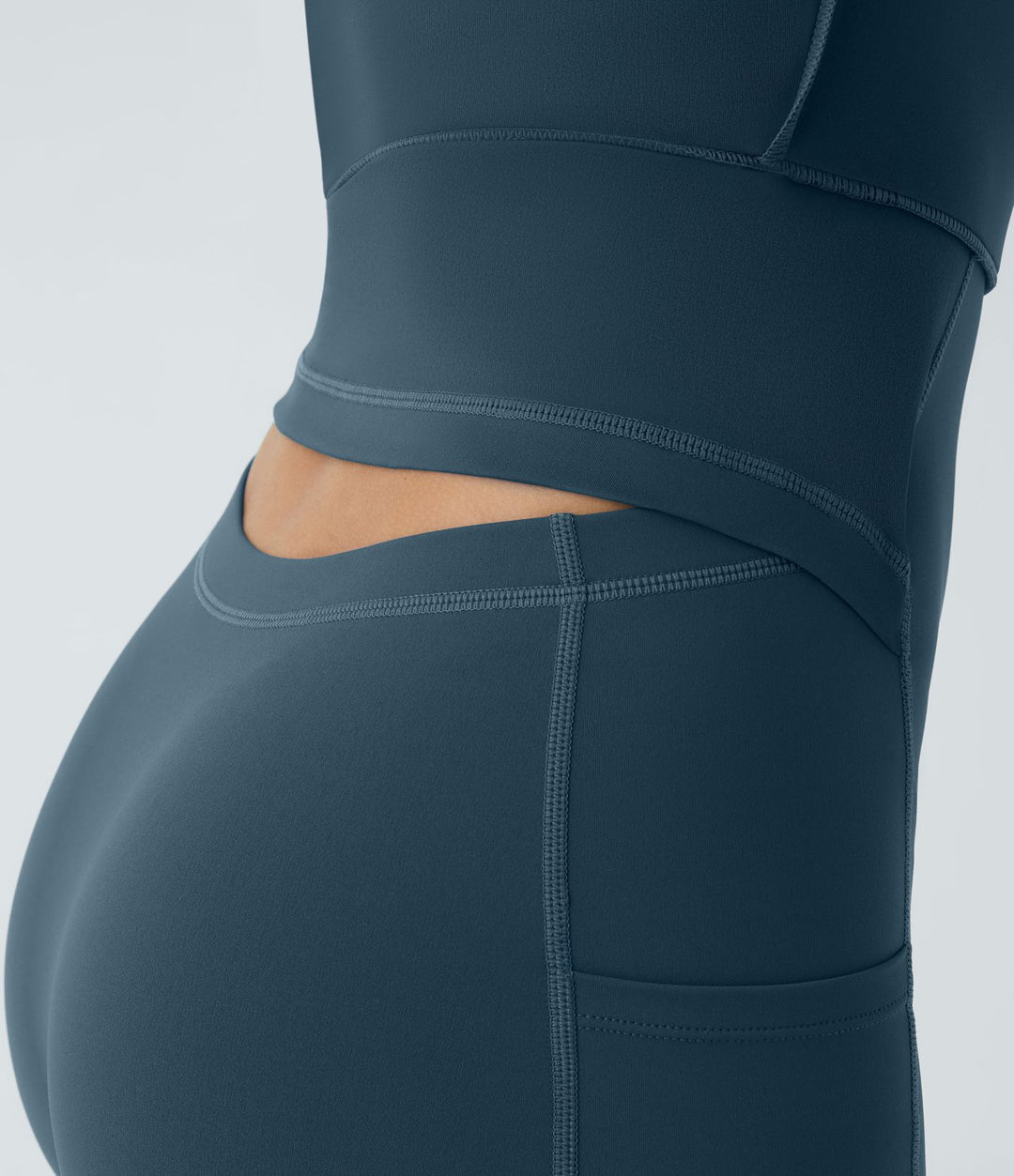 SoftlyZero™ Airy Backless Twisted Flare Low Support Dance Active Dress-Longer Length-Easy Peezy Edition A-D Cups