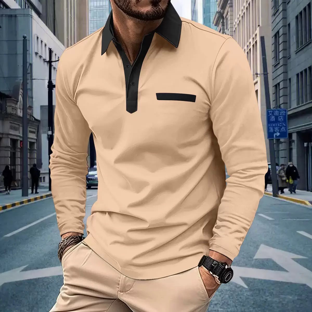 Weston | Contrast Collar Polo