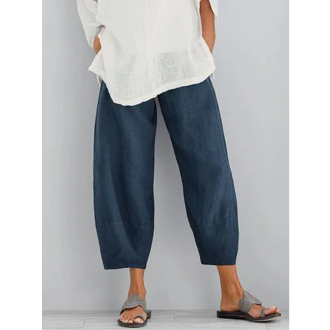 Elena™ | Elegant & Comfortable Linen Trousers