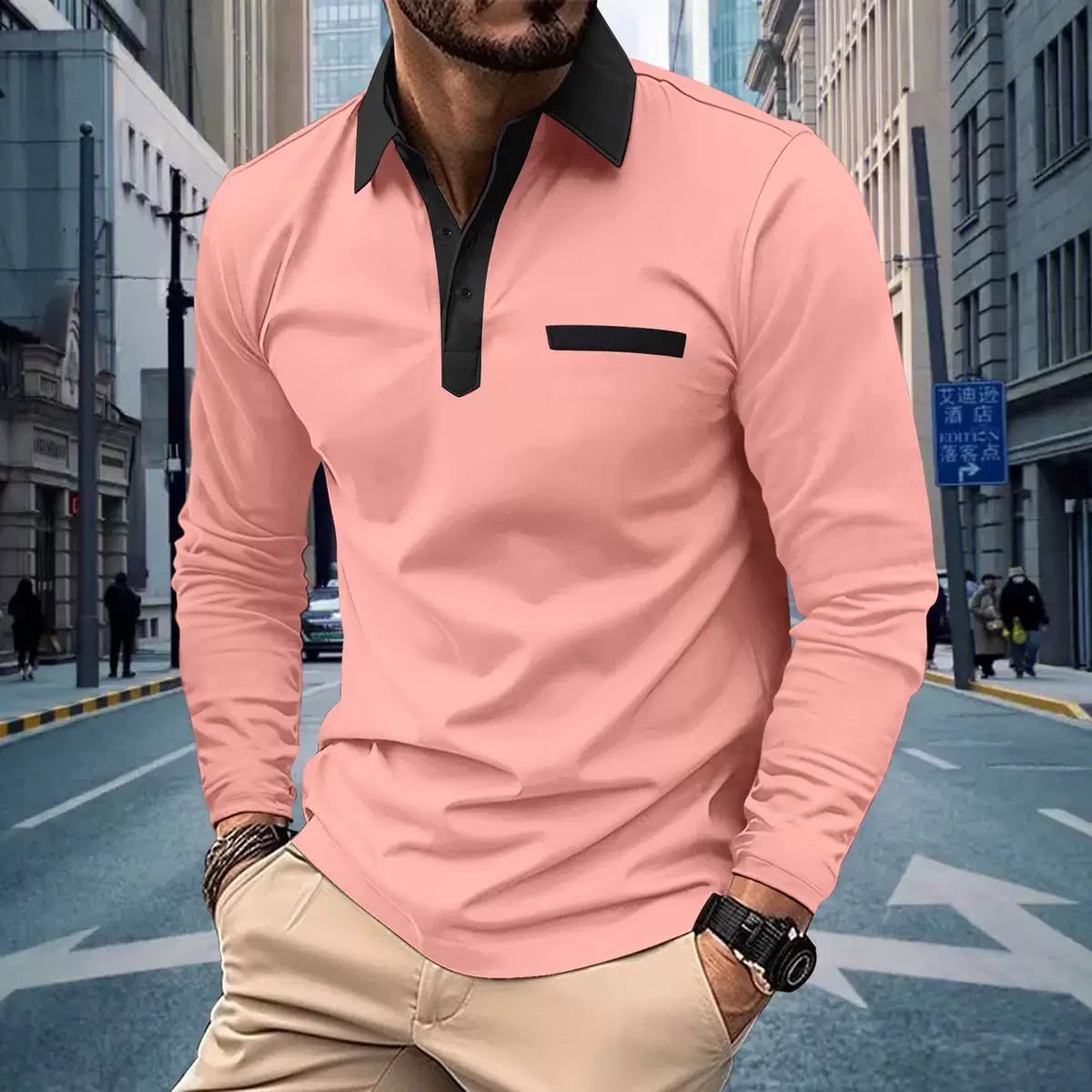 Weston | Contrast Collar Polo