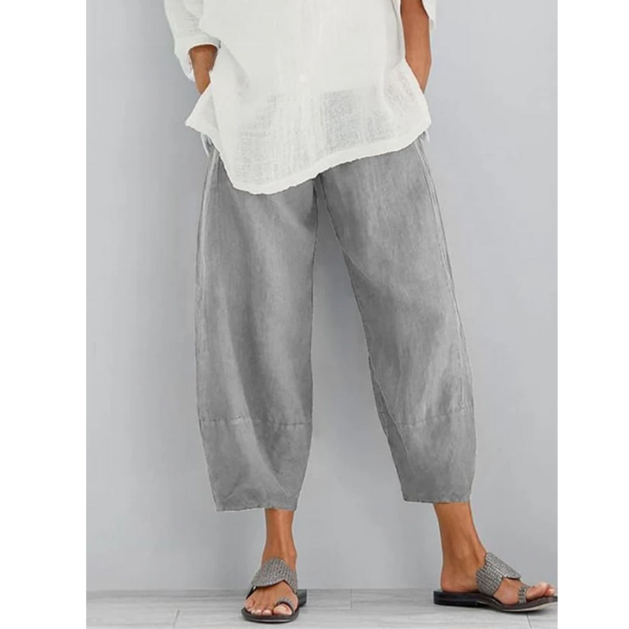 Elena™ | Elegant & Comfortable Linen Trousers