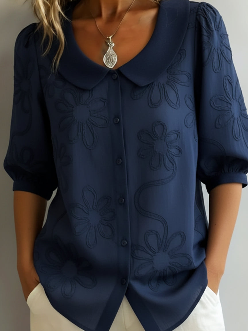 Aurélie | Light Floral Blouse