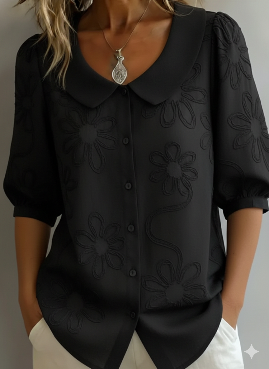 Aurélie | Light Floral Blouse