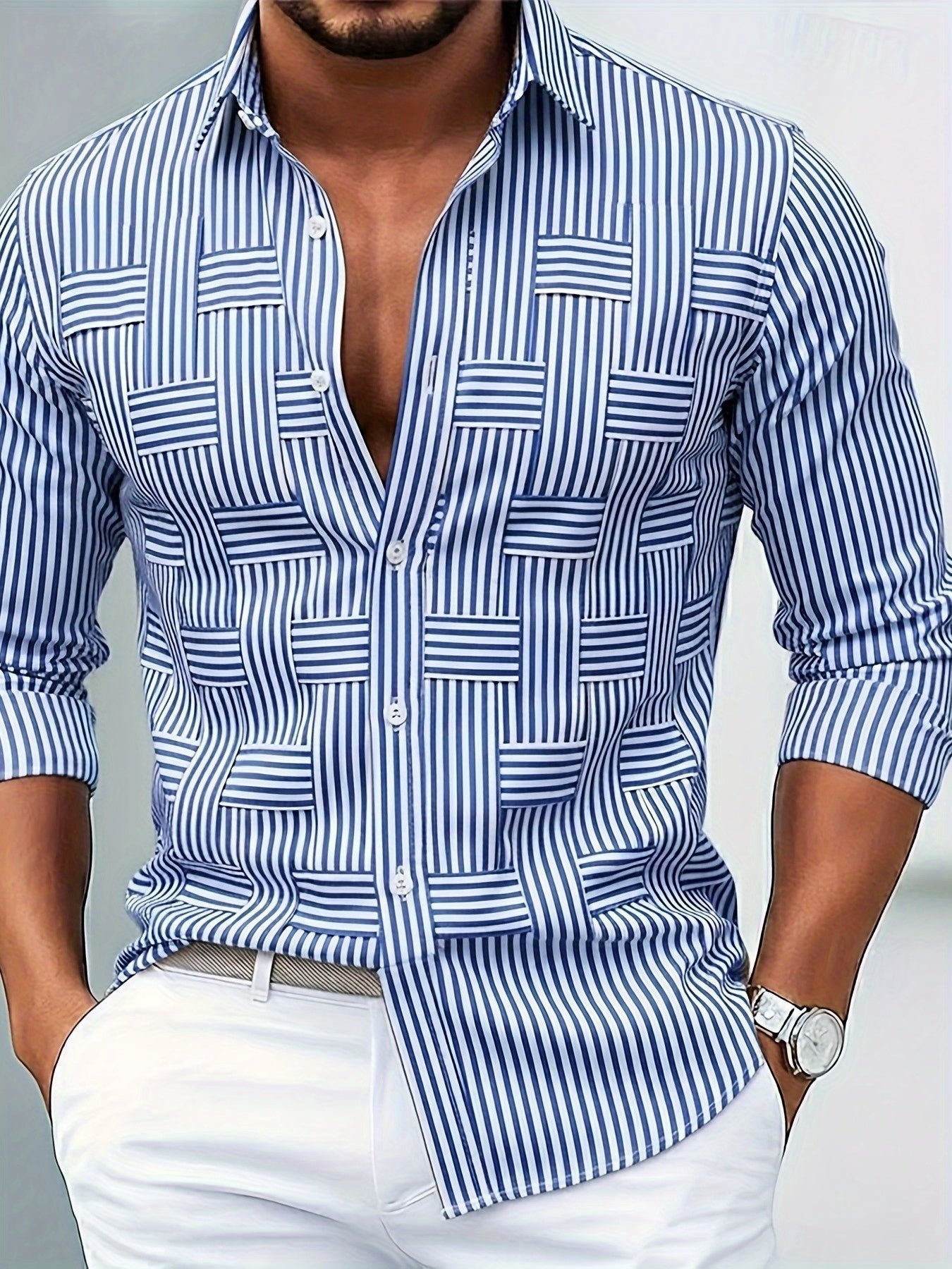 Emerson | Vintage Stripe Long Sleeve Shirt