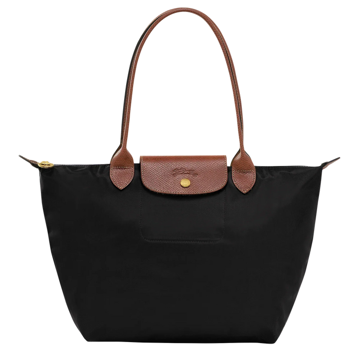 Elegant Tote Bag - Medium Black