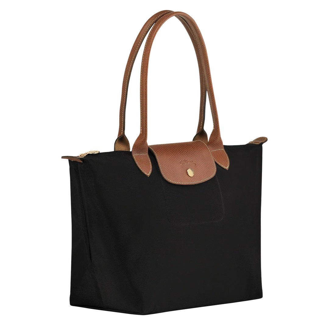 Elegant Tote Bag - Medium Black