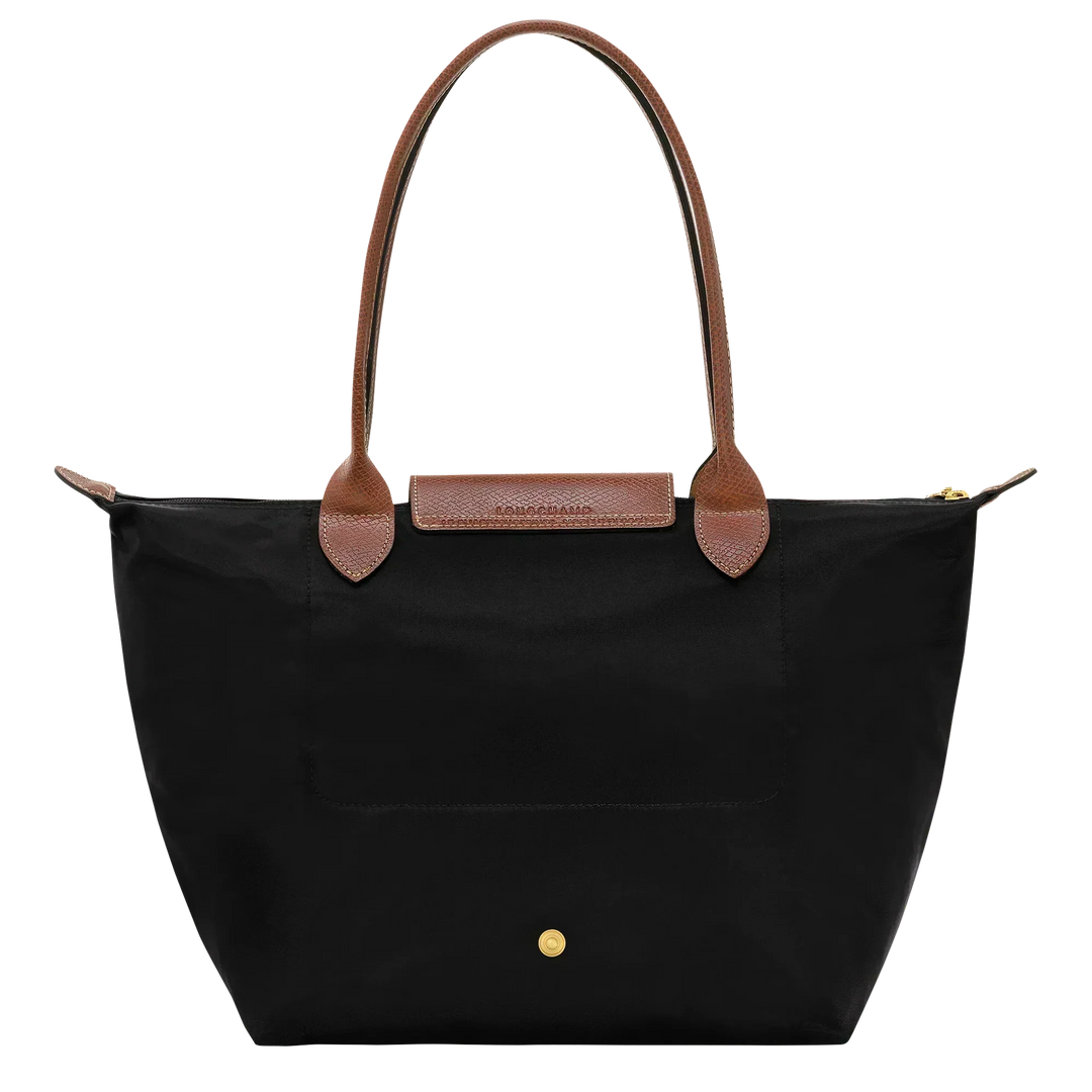 Elegant Tote Bag - Medium Black