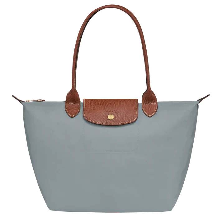 Elegant Tote Bag - Medium, Steel