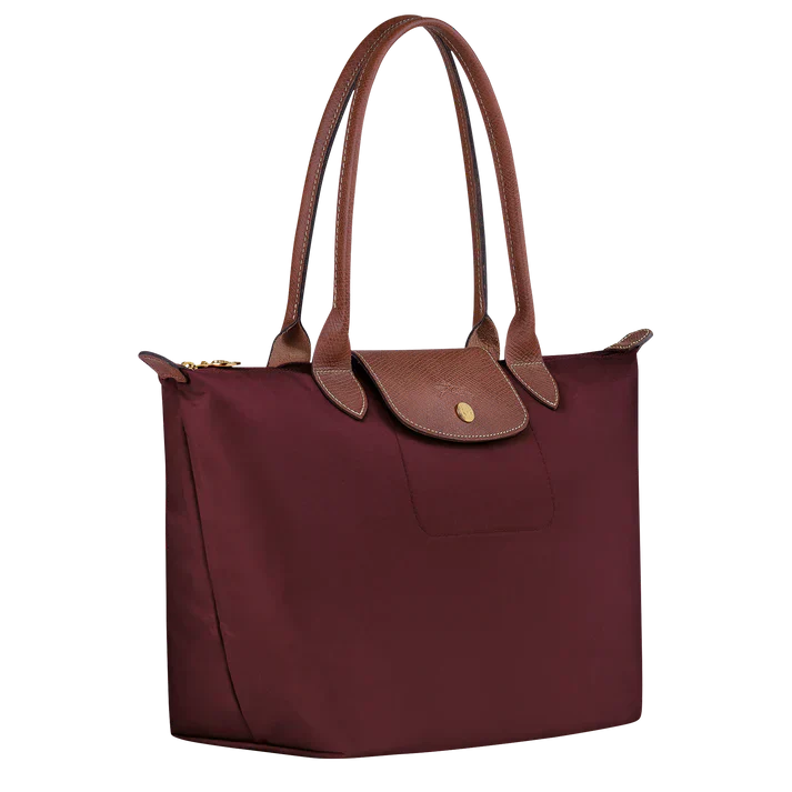 Elegant Tote Bag - Medium, Burgundy