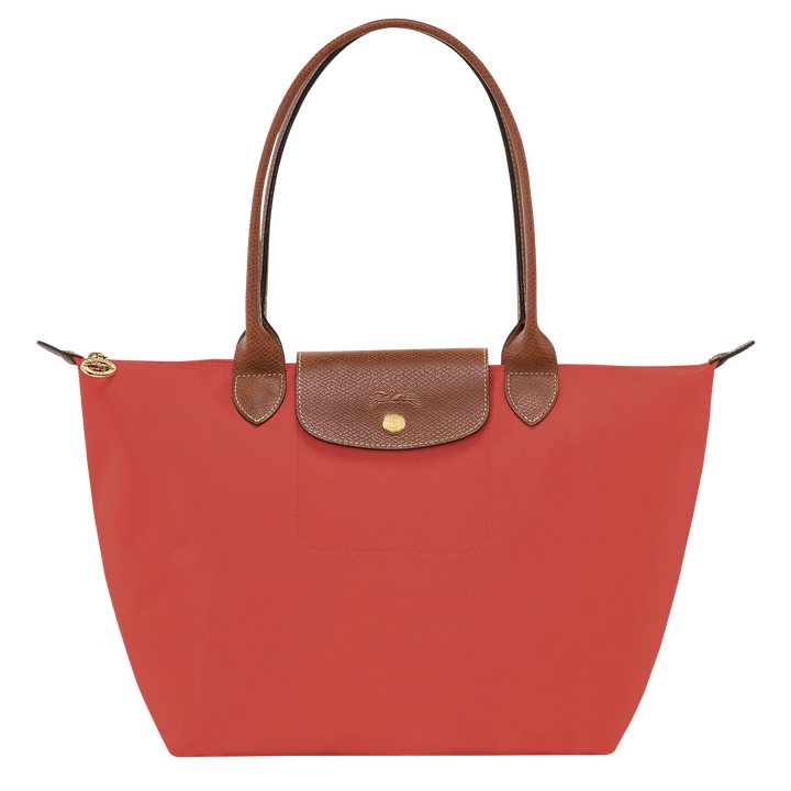 Elegant Tote Bag - Medium, Tomato