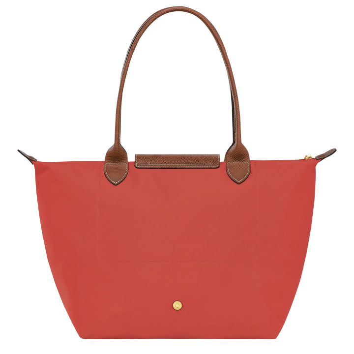 Elegant Tote Bag - Medium, Tomato