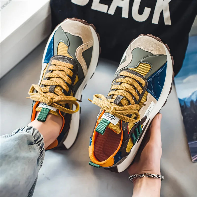 Sandro | Retro Sneakers Outdoor Da Uomo Dal Carattere Deciso