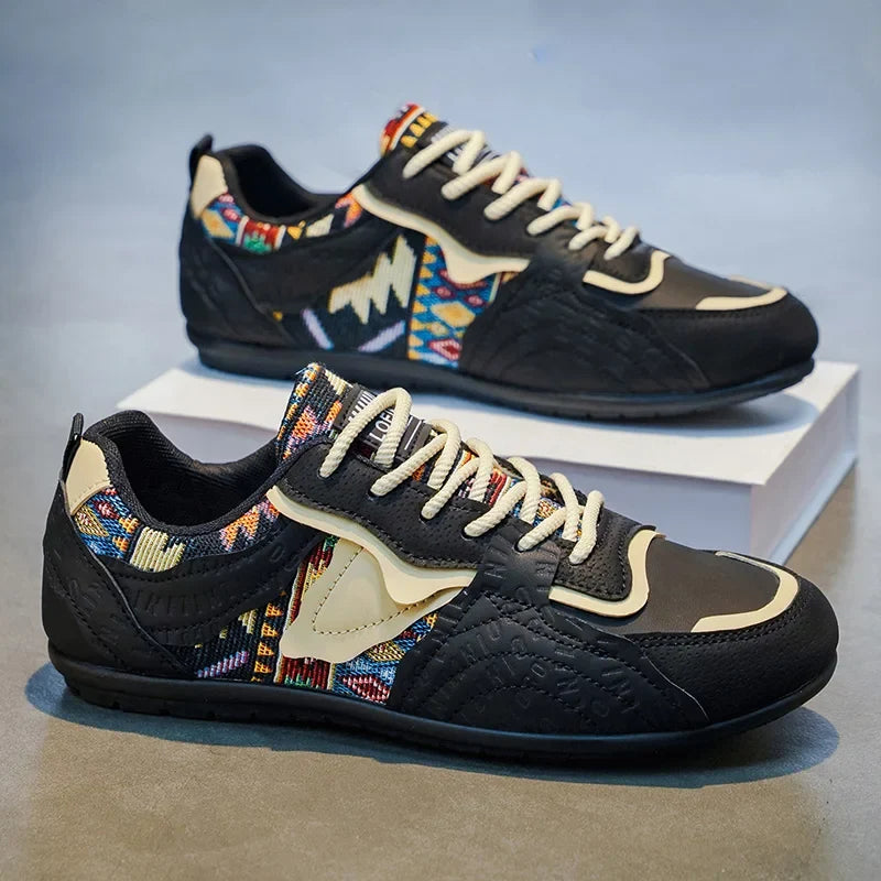 Franco | Retro Trainers with Ethnic Details