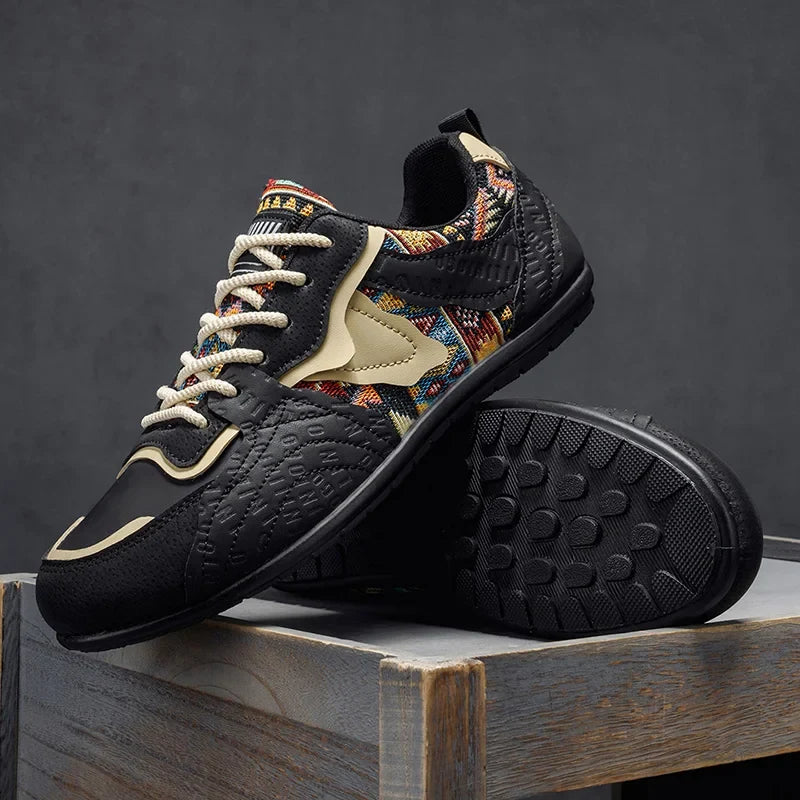 Franco | Retro Trainers with Ethnic Details