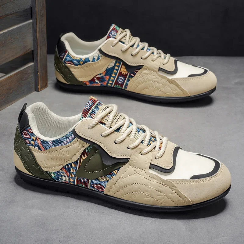 Franco | Retro Trainers with Ethnic Details