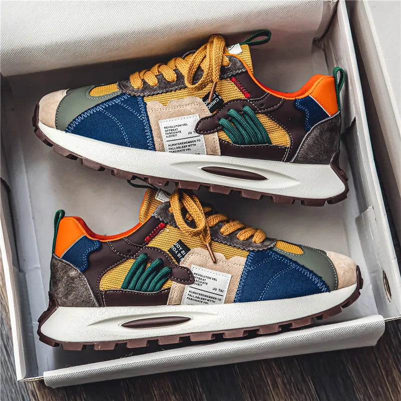 Sandro | Retro Sneakers Outdoor Da Uomo Dal Carattere Deciso