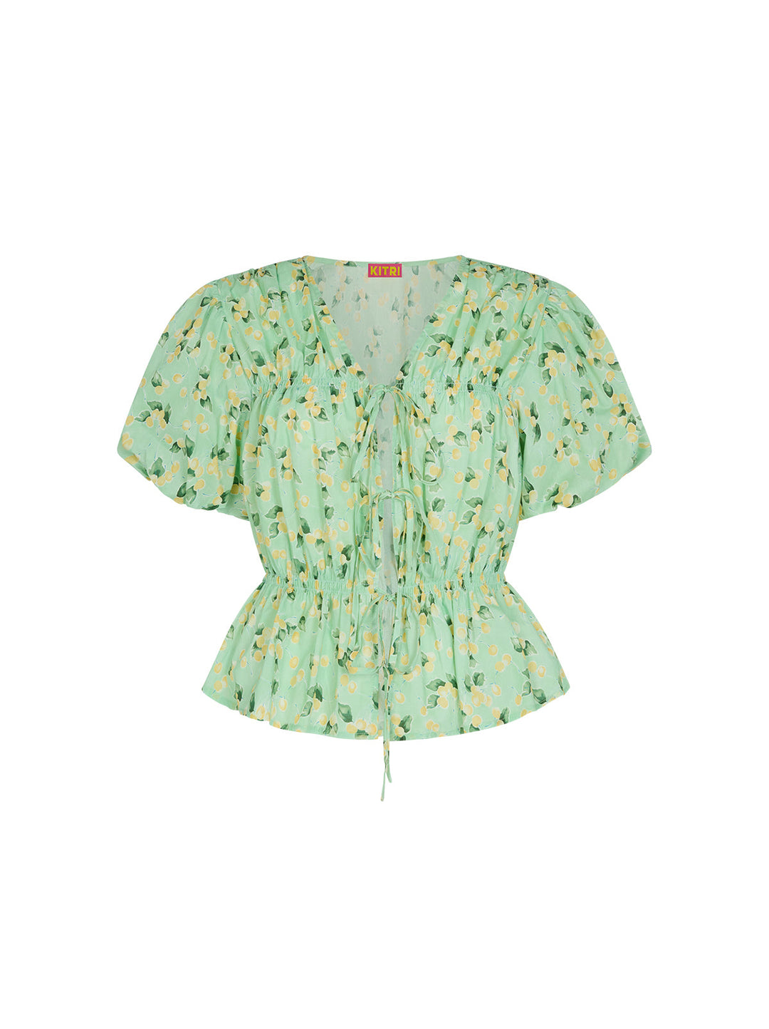 Emma Green Cherry Print Top